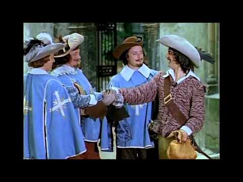 Видео: д'Артаньян и три мушкетера(летели дни)