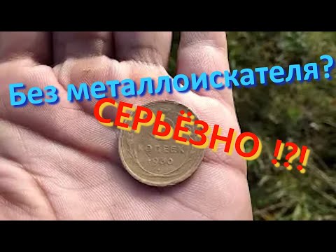 Видео: Можно ли найти монеты без металлодетектора?