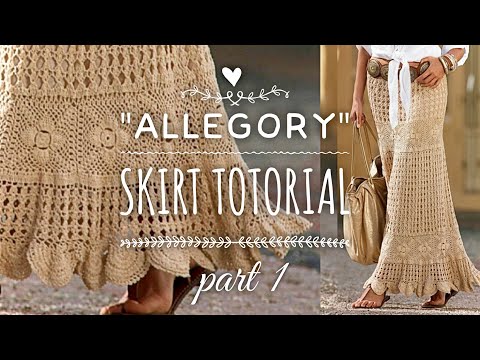 Видео: 🔥ЛЕГЕНДАРНАЯ ЮБКА КРЮЧКОМ: вяжем! МАСТЕР-КЛАСС! 👌"ALLEGORY" skirt TUTORIAL