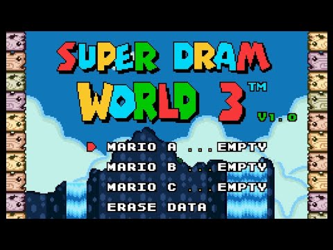 Видео: Super Dram World 3 TAS Но я умираю от каждого тролля [Часть 1]