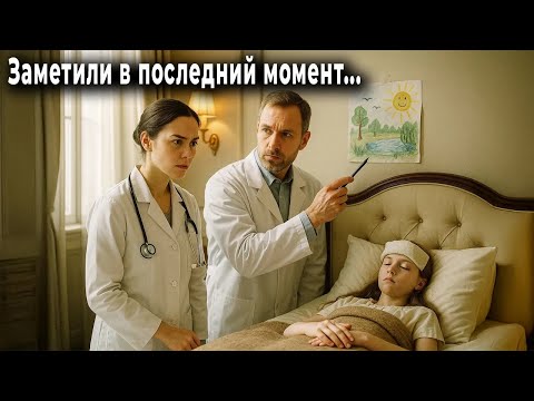 Видео: Скорая приехала спасать девочку, но с ней было все хорошо. Уходя они увидели её рисунок и онемели...