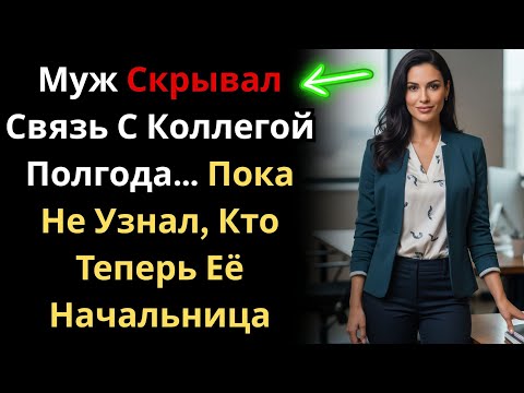 Видео: Муж Скрывал Связь С Коллегой Полгода… Пока Не Узнал, Кто Теперь Её Начальница