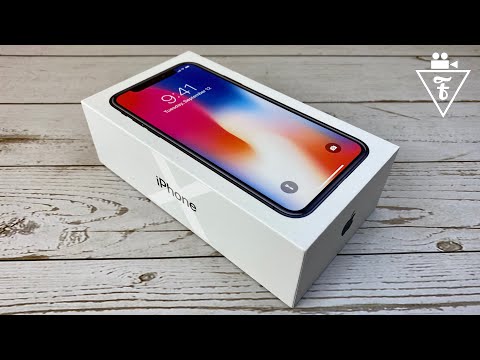 Видео: Распаковка iPhone X и первое впечатление