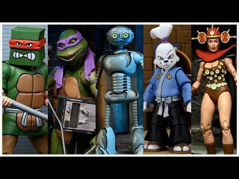 Видео: Новые Фигурки Черепашки-Ниндзя | Черепашьи Новости Февраль 2022
