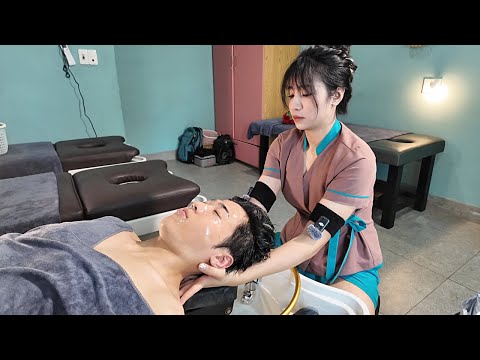 Видео: Покойся с миром с этим фатальным массажем головы шампунем ASMR | Расслабляющее видео
