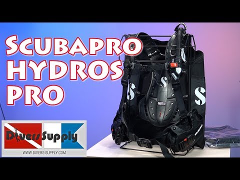 Видео: ScubaPro Hydros Pro BCD *** Уникальная поддуваемая спина, но по цене...