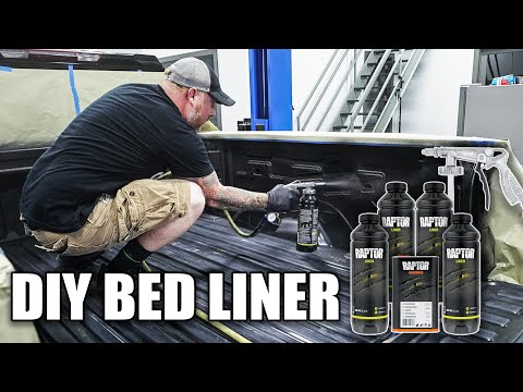 Видео: ИНСТРУКЦИЯ: Нанесение покрытия Raptor на кузов Chevrolet 2500 2020 года