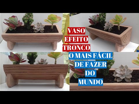 Видео: цементная ваза-ствол легко сделать