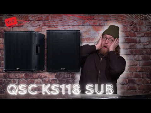 Видео: ВСЁ, что вам нужно знать о сабвуфере QSC KS118