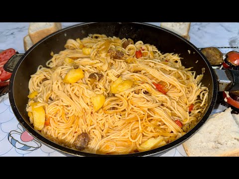 Видео: Дәмі ерекше Өте жылдым дайындалатын Спагетти тағамын  жасау. Спагетти казакша