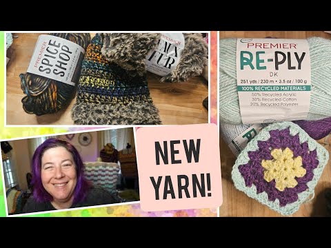 Видео: Переработанная пряжа, которая действительно мягкая!!