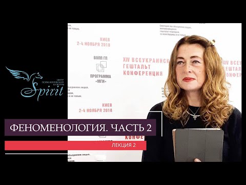 Видео: Феноменология - Елена Калитеевская, ч. 2