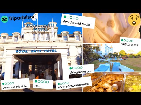Видео: Отель с наихудшей оценкой: The Royal Bath Hotel, Борнмут