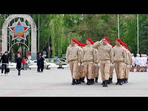 Видео: Смотр строя и песни 25 04 2023