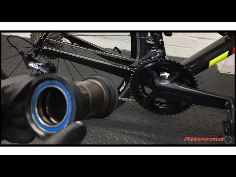 Видео: Замена нижнего кронштейна FSA PF30 Press Fit