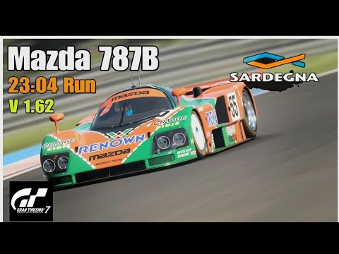 Видео: GT7 Sardegna 800 Mazda 787B Тюнинг V 1.62
