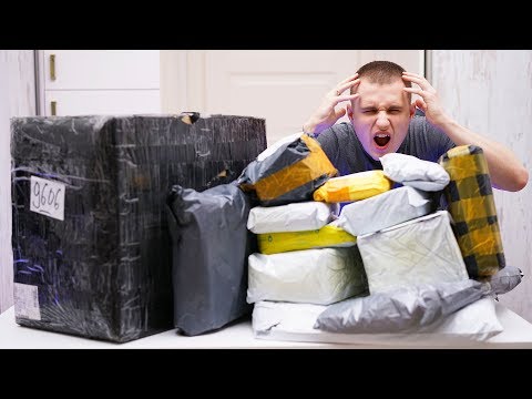 Видео: СТОЛЬКО ПОСЫЛОК С ALIEXPRESS ЕЩЕ НЕ БЫЛО! ЖЕСТЬ! РАСПАКОВКА!