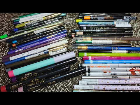Видео: ИНВЕНТАРИЗАЦИЯ КОСМЕТИКИ / РАСХЛАМЛЕНИЕ /КАРАНДАШИ ДЛЯ ГЛАЗ😍