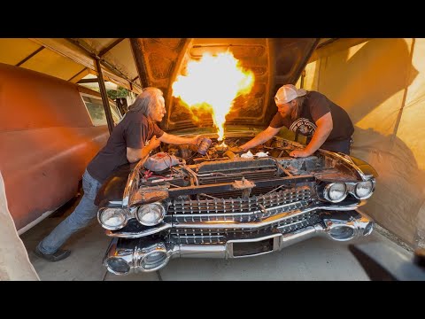 Видео: 1959 CADILLAC COUPE DEVILLE BARNFIND БЕЖАТЬ ЛИ? #1959cadillac #barnfinds #willitrun #newvideo
