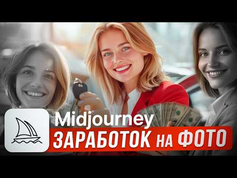 Видео: Как ЗАРАБОТАТЬ на Midjourney? 🔥ИНСТРУКЦИЯ по генерации Фотографий под различные Услуги