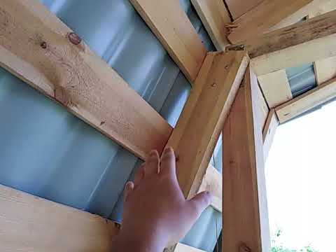 Видео: Стропильная система мансардного этажа.