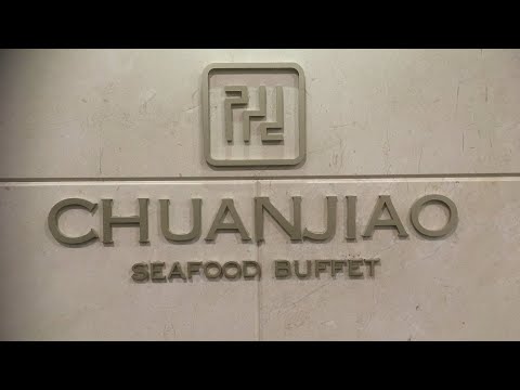 Видео: Пекин / Beijing. Chuanjiao seafood buffet.