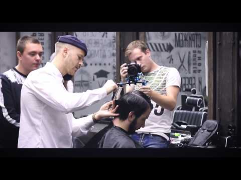 Видео: JOSH LAMONACA в Московской Академии TOPGUN Barbershop