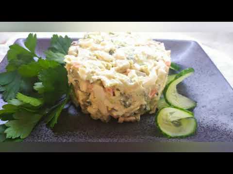 Видео: а-ля ОЛИВЬЕ #кето# #низкоуглеводноепитание#