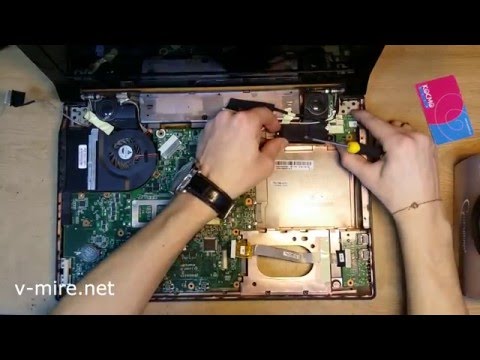 Видео: Как разобрать ноутбук  Asus N53S