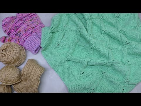Видео: Мои работы на страницах журнала по вязанию! Готовые работы и новые процессы.