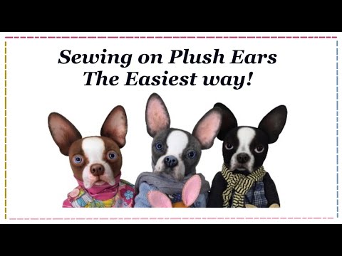 Видео: Как пришить Уши || Самый простой способ || Демонстрационный урок с Lisa Pay