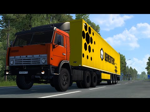 Видео: 882 / ETS 2 V1.43 / KAMAZ 5410 / Пикалёво - Алёховщина / реальная экономика.