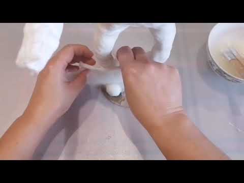 Видео: 4. Ватный дед Мороз. Урок 4