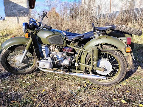 Видео: Днепр МВ-650м 1986 р.в новий військовий мотоцикл (Капсула часу)