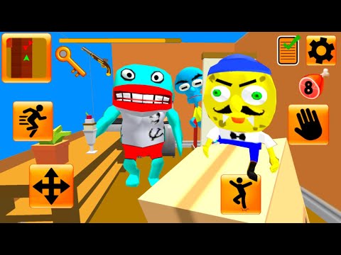 Видео: НОВЫЙ БАГ СПАНЧ БОБ СОСЕДЕЙ обновленная Игра ДЕЛАЮ КОНЦОВКУ - Plankton Gang. Sponge Neighbor