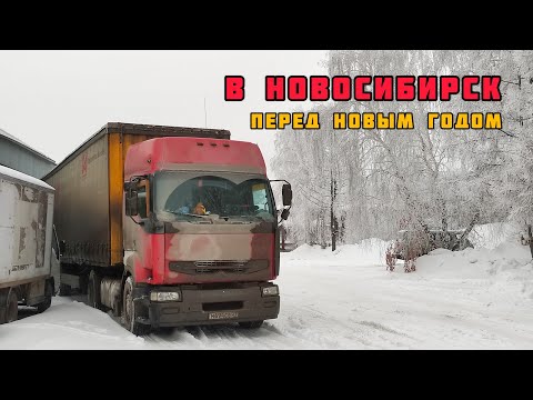 Видео: Предновогодний рейс в Новосибирск