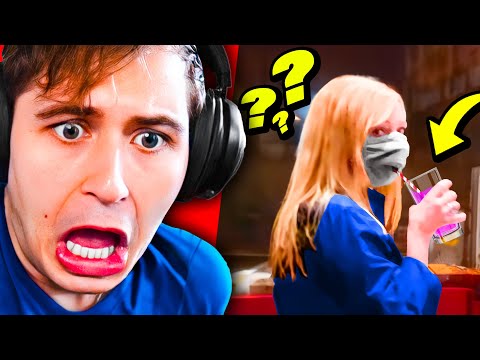 Видео: ОНА ПЬЁТ ЧЕРЕЗ МАСКУ???