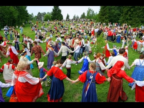 Видео: Русские народные подвижные игры на фестивале ЗОЖ "Здравица"