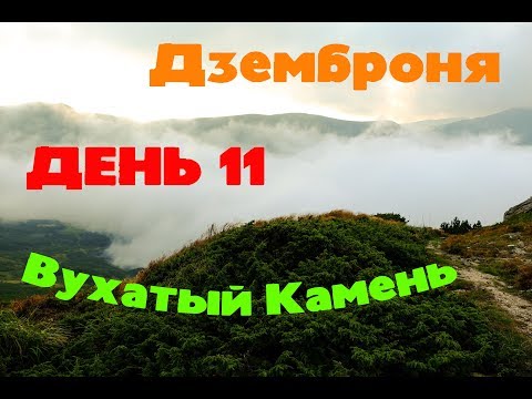 Видео: Карпаты: День 11 / Дземброня / Поп Иван / Ночевка на Вухатом камне