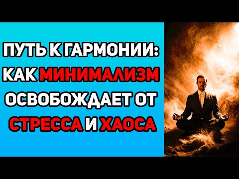 Видео: Чувствуешь перегрузку?? - Стоический минимализм поможет избавиться от лишнего!