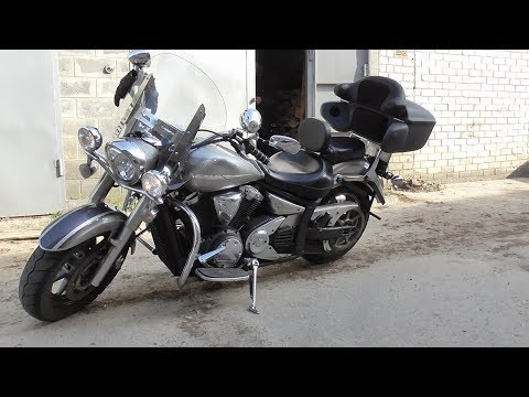 Видео: Yamaha Midnight Star 1300 - багажник под центральный кофр (перезаливка)