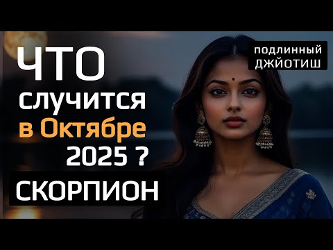 Видео: 🦂 СКОРПИОН Октябрь 2025 | Всё будет хорошо… или почти 😏 | Подлинный Джйотиш Прогноз | Мата Сури