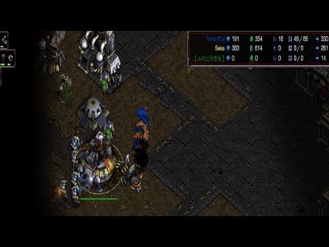 Видео: Быстрая игра ZVT - StarCraft: Brood War - Без комментариев