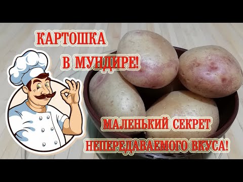 Видео: Картошка в Мундире! Маленький Секрет Непередаваемого Вкуса!