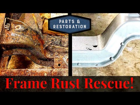 Видео: Сделай сам: как восстановить РЖАВУЮ раму грузовика, сделав ее КАК НОВОЙ, с помощью простых инстру...