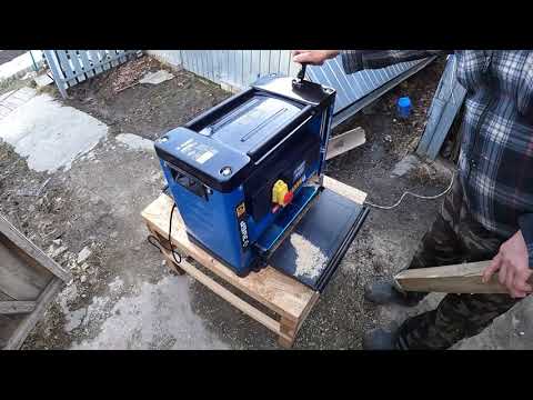 Видео: Рейсмус  Зубр рс-305  2кВт первый запуск