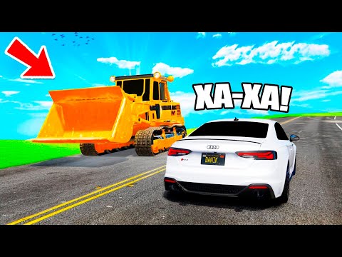 Видео: АХАХА! ЕҢ КҮЛКІЛІ КӨЛІКТЕРМЕН ТЫҒЫЛЫСПАҚ!!! ГТА 5 қазақша
