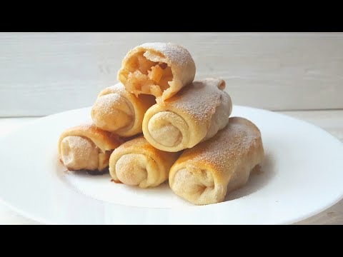 Видео: ГОТОВИТЬ ВСЕМ! БЫСТРЫЕ пирожки с ЯБЛОКАМИ🍎ВЭРЗЭРЕ🍎APPLE MINI  PIES