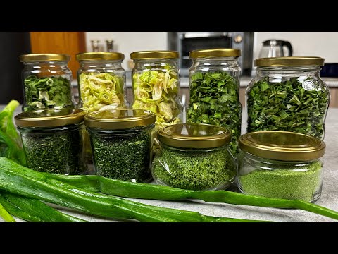 Видео: Даже не думала, что зеленый лук буду так запасать на зиму. Теперь килограммами заготавливаю на зиму