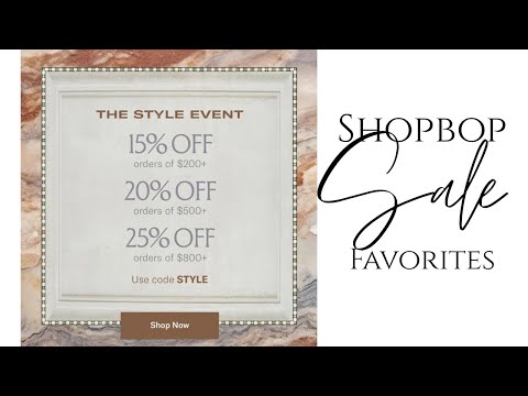 Видео: Распродажа Shopbop!!! Избранное ~Agolde, Madewell и многое другое